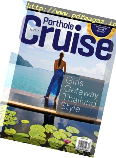 Porthole Cruise Magazine – November-December 2017 Cover