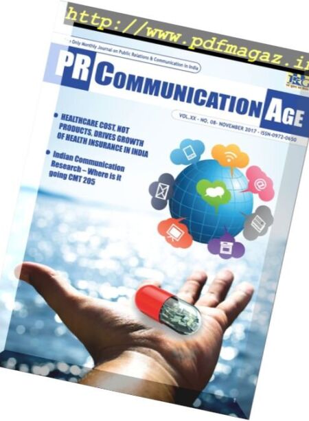 PR Communication Age – November 2017 Cover