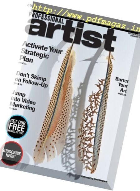 Professional Artist – December 2017 Cover