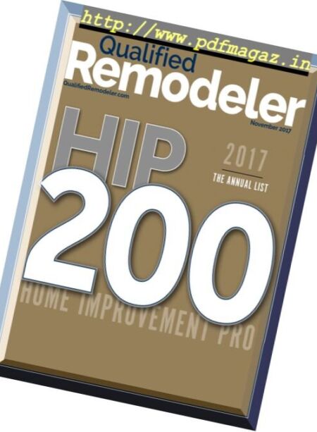 Qualified Remodeler – November 2017 Cover