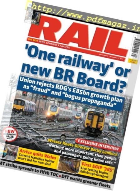 Rail – 8 November 2017 Cover