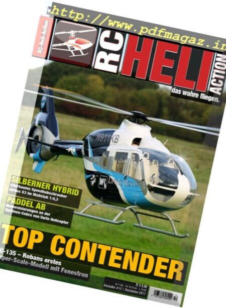 RC-Heli-Action – Dezember 2017 Cover