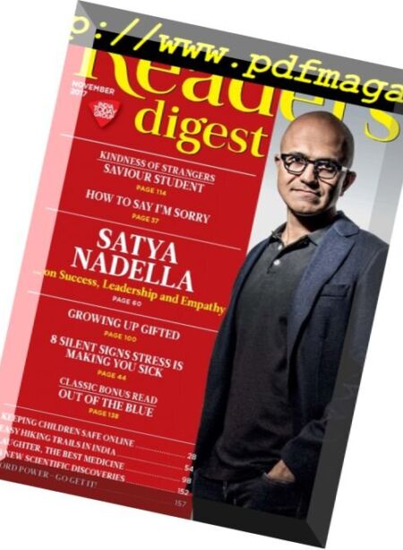 Reader’s Digest India – November 2017 Cover