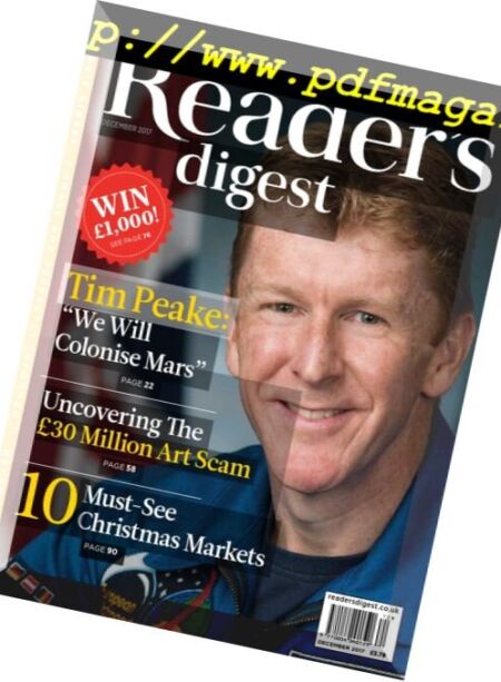 Reader’s Digest UK – December 2017 Cover