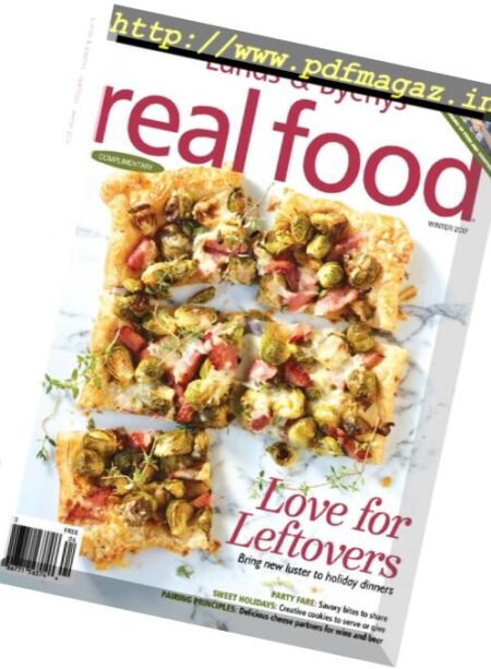 Real Food – Winter 2017 Cover