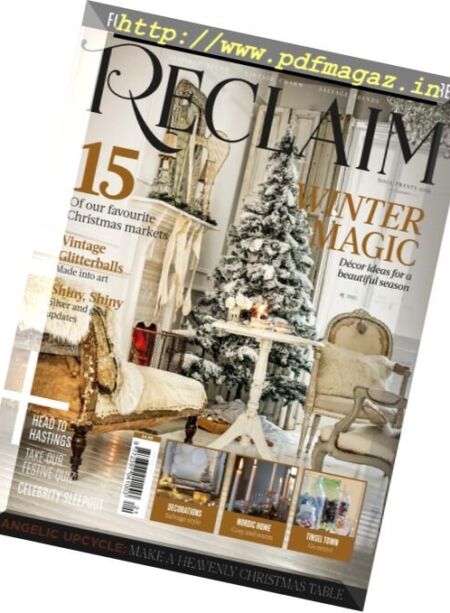 Reclaim – January 2018 Cover