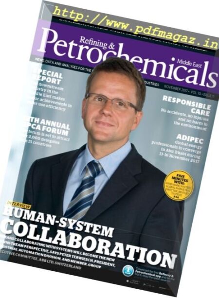 Refining & Petrochemicals Middle East – November 2017 Cover