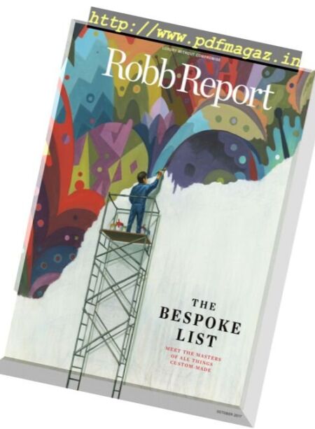 Robb Report – October 2017 Cover