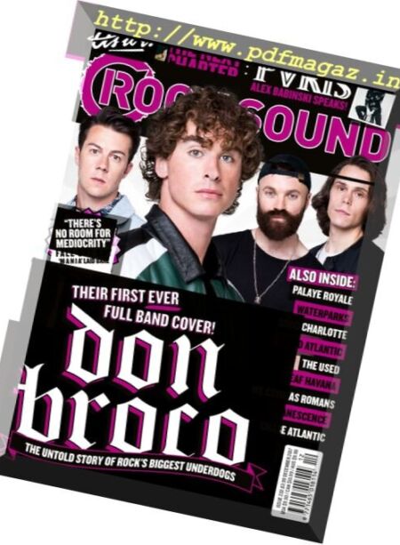 Rock Sound – December 2017 Cover