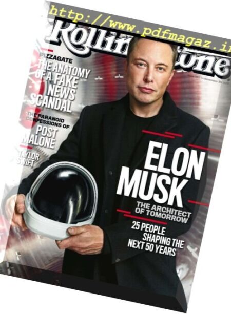 Rolling Stone USA – 30 November 2017 Cover
