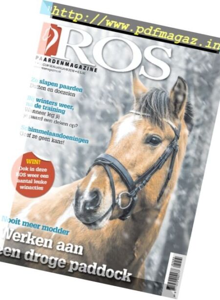 Ros Magazine – December 2017 – Januari 2018 Cover