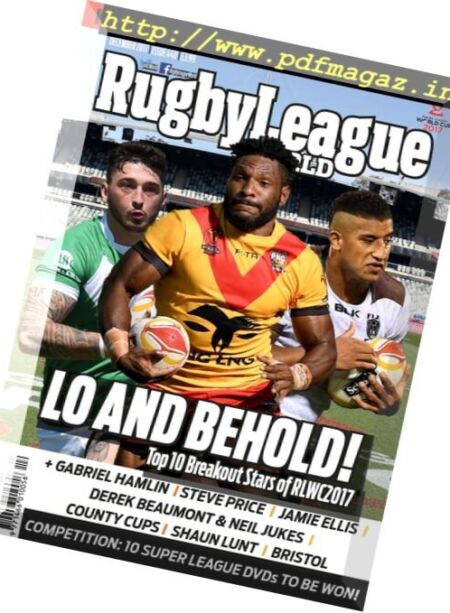 Rugby League World – December 2017 Cover