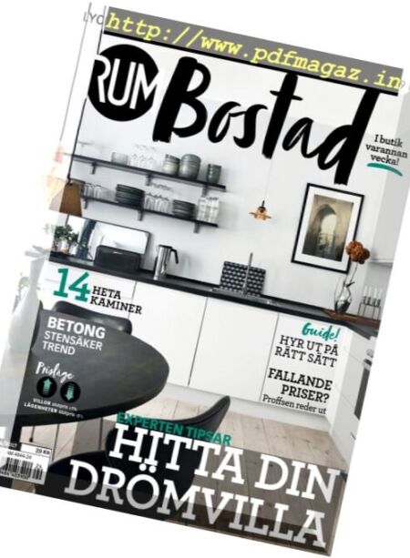 Rum Bostad – 23 november 2017 Cover