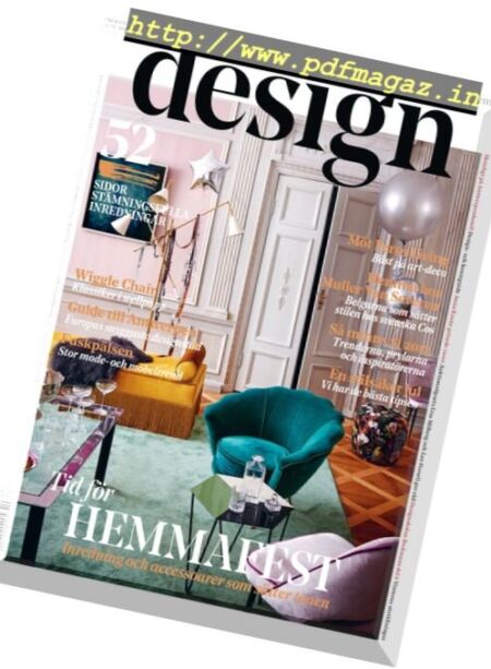 Rum Design – november 2017 Cover