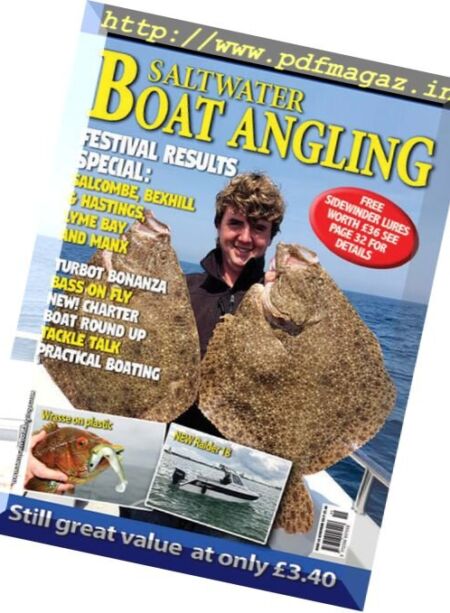 Saltwater Boat Angling – November 2017 Cover