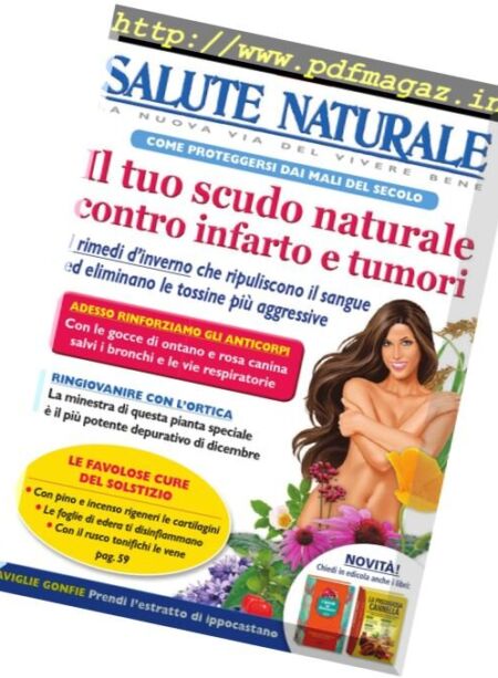 Salute Naturale – Dicembre 2017 Cover
