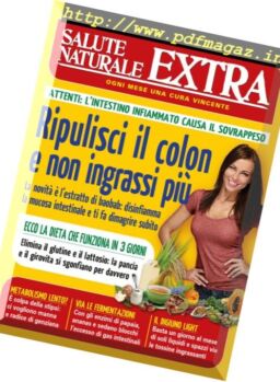 Salute Naturale Extra – Novembre 2017