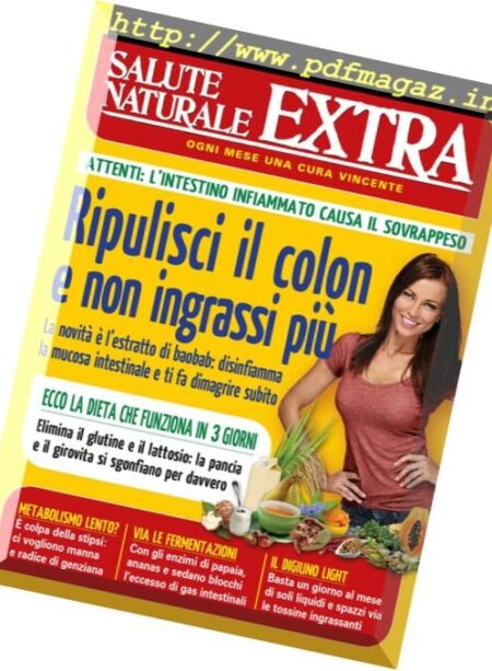 Salute Naturale Extra – Novembre 2017 Cover