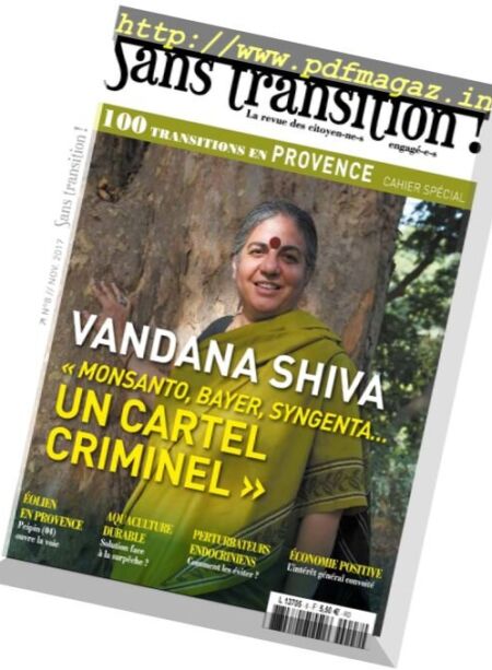 Sans Transition ! Provence – 13 novembre 2017 Cover