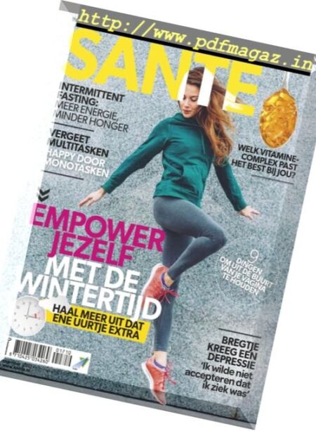 Sante Netherlands – November 2017 Cover