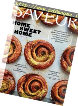 Saveur – December-January 2017