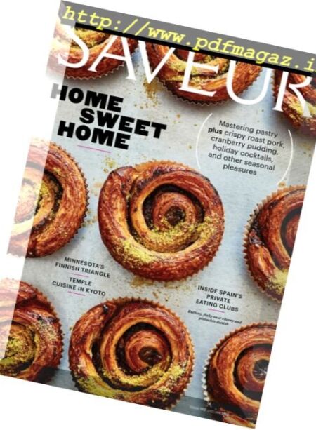 Saveur – December-January 2017 Cover