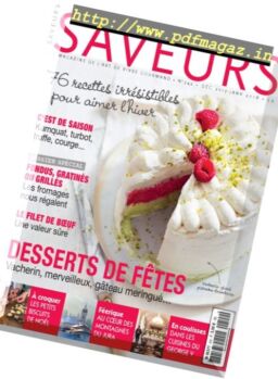 Saveurs France – Decembre 2017 – Janvier 2018