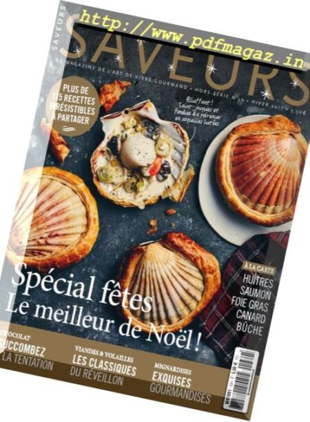 Saveurs – Hors-Serie N 30 – Hiver 2017 Cover