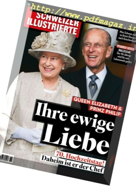Schweizer Illustrierte – 17 November 2017 Cover