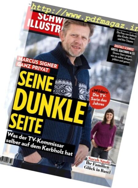 Schweizer Illustrierte – 24 November 2017 Cover