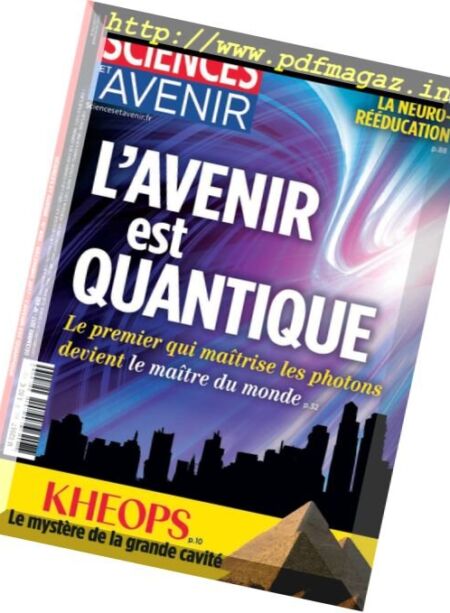 Sciences et Avenir – decembre 2017 Cover