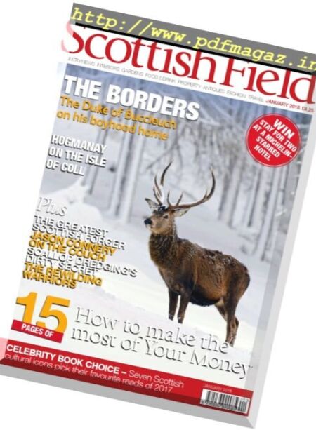 Scottish Field – January 2018 Cover