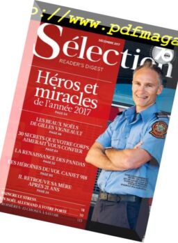 Selection du Reader’s Digest Canada – decembre 2017