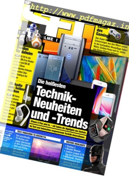 SFT – Spiele Filme Technik – November 2017 Cover