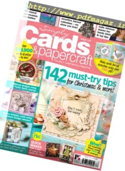 Simply Cards & Papercraft – December 2017