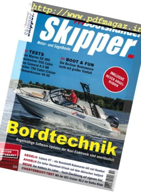 Skipper – November 2017 Cover