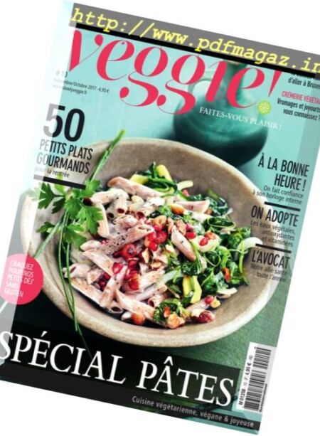 Slowly Veggie France – Septembre-Octobre 2017 Cover