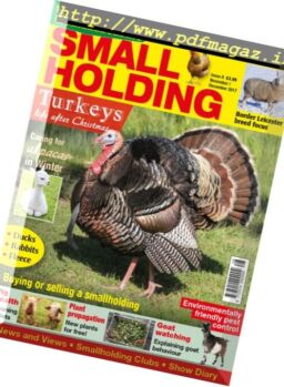 Smallholding – November-December 2017