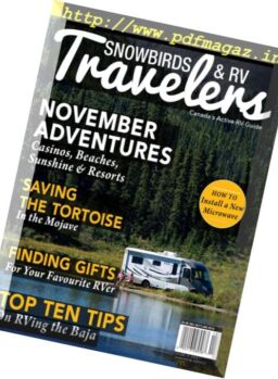 Snowbirds & RV Travelers – November 2017