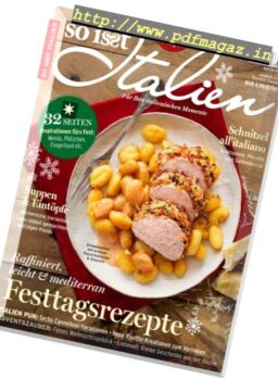 So isst Italien – Dezember 2017 – Januar 2018