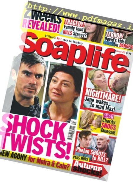 Soaplife – 7 October 2017 Cover