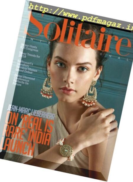 Solitaire International – November 2017 Cover