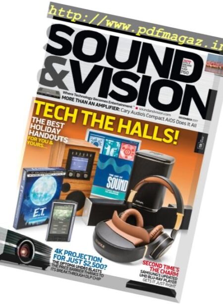 Sound & Vision – December 2017 Cover