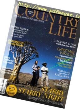 South African Country Life – December 2017