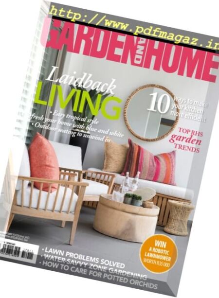 South African Garden and Home – November 2017 Cover