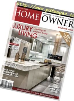South African Home Owner – November 2017