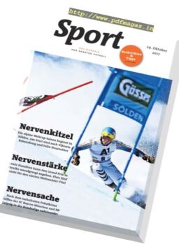 Sport Magazin – 29. Oktober 2017