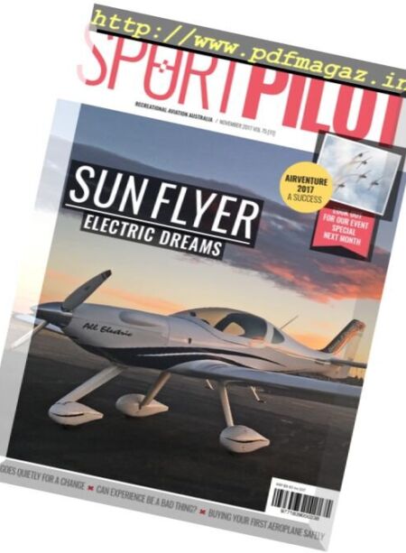 Sport Pilot – November 2017 Cover