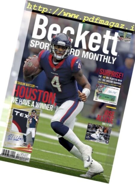 Sports Card Monthly – December 2017 Cover