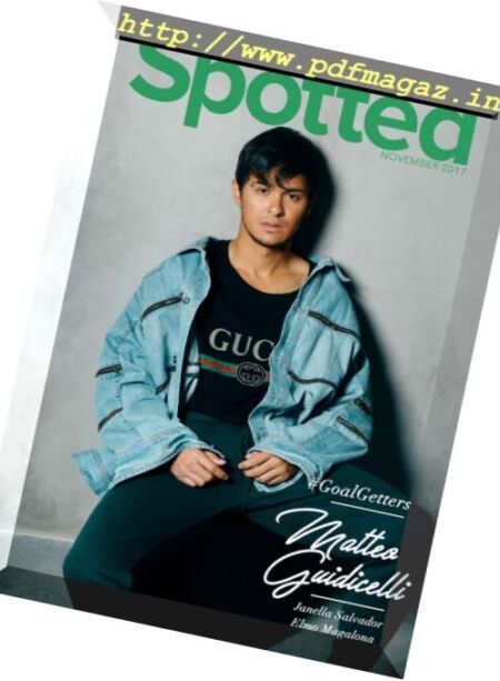 Spotted – November 2017 Cover